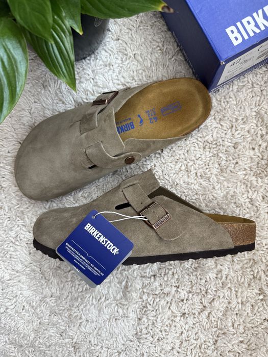 Birkenstock Boston Taupe 42