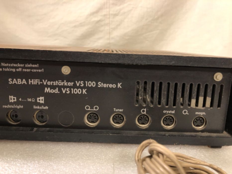 SABA Hifi VS-100 качествен стерео усилвател