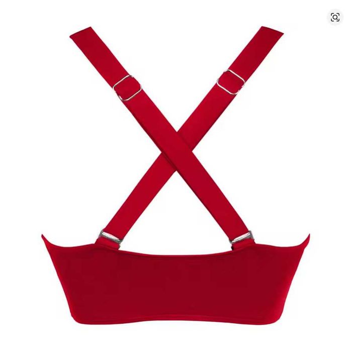 Продавам ново дамско горнище, бански XXL, цвят бордо