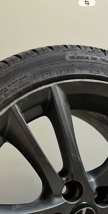 Летняя резина на 18”