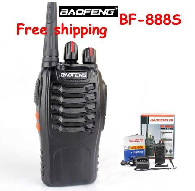 Baofeng BF-888S Пълен комплект два броя радиостанция + /слушалки/