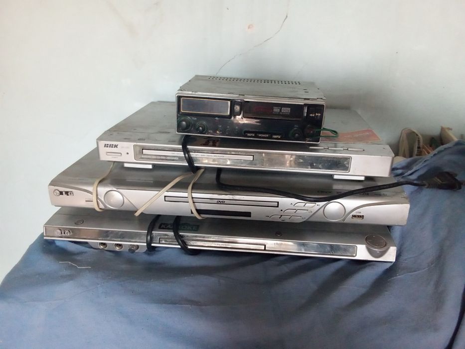 Не рабочие DVD и автомагнитофон