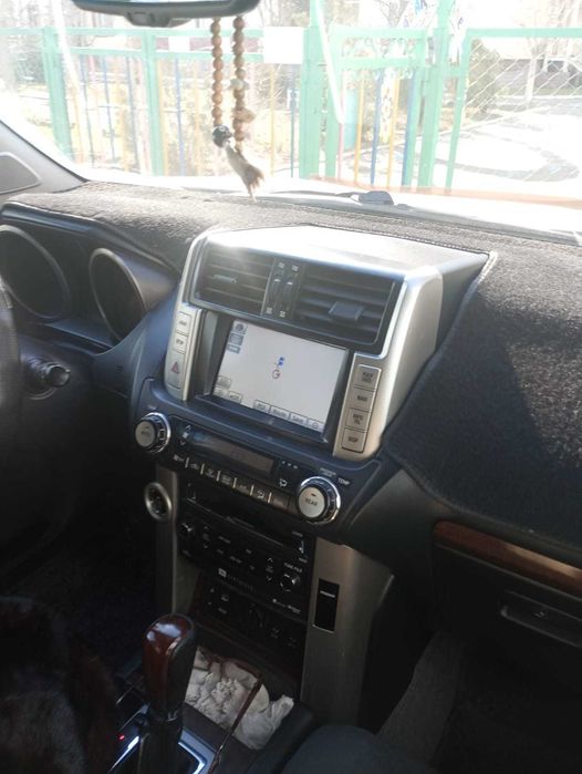 Накидка на панель Toyota Prado 150