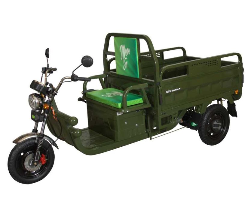 Tuk Tuk (Triciclu) electric MoveEco - cel mai apreciat model omologat