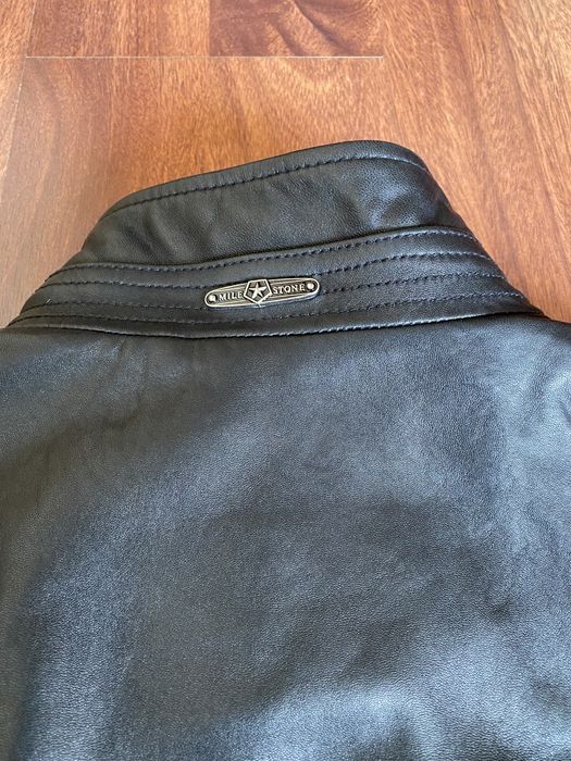 Geaca-haina piele,Milestone,marime 56