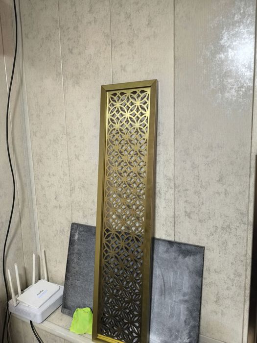 Trap, ventilyatsiya panjarasi, isitish tizimi, to'siq