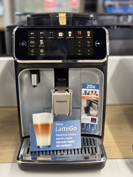 Espressor Philips Seria 5500 Premium Inox /Rasnita Silent/ Garantie