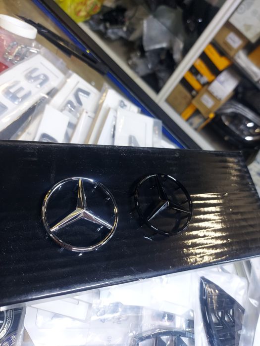 Значок эмблема руля на Mercedes W220,W221,W211,W212,W463