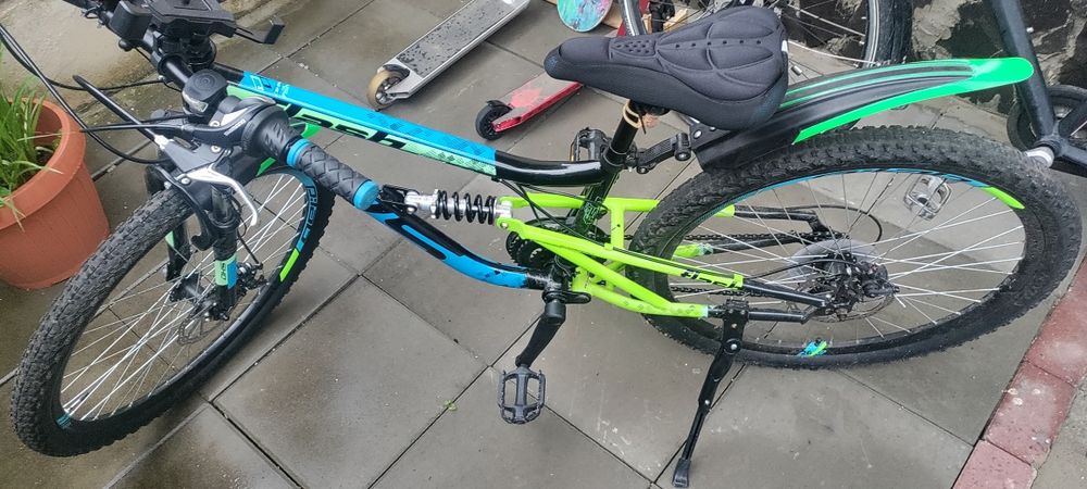 Bicicletă 26 full suspensie