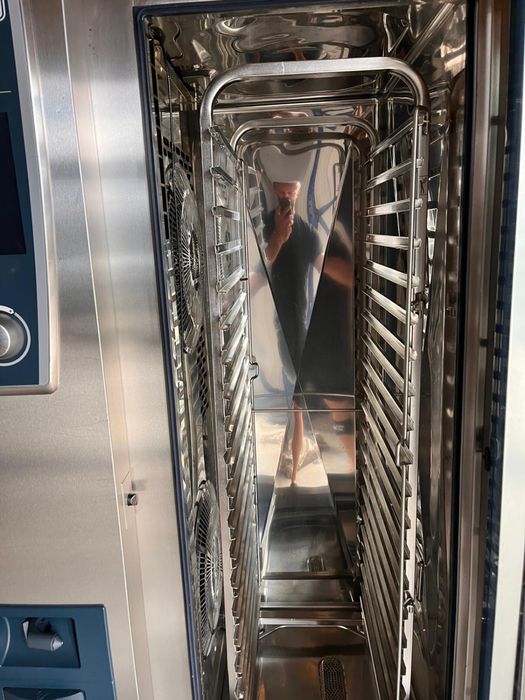 Готварски Конвектомат Rational/Рационал SCC WE 201 20 тави с количка!