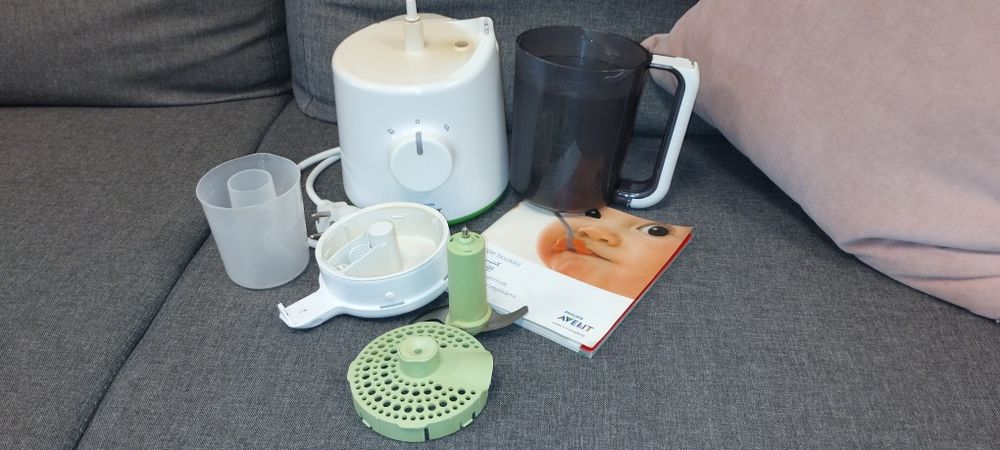 2в1 уред за приготвяне на бебешка храна Philips Avent