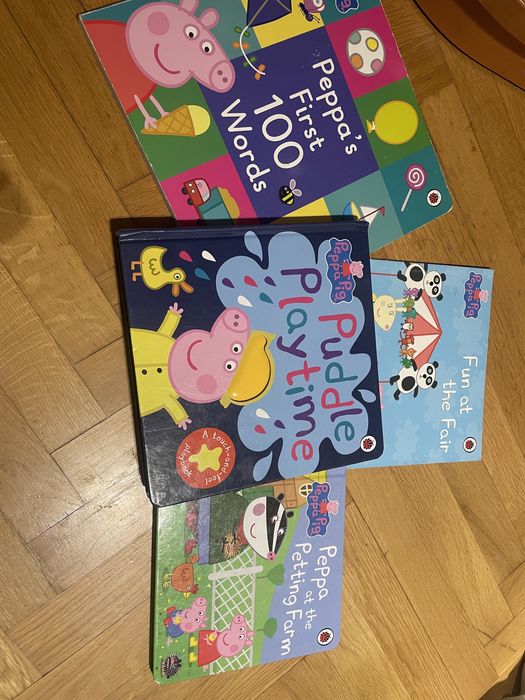 Книжки/учебници английски/Британика;Postman Pat,Peter rabbit;немски