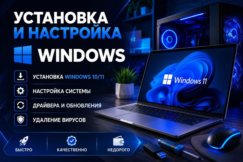 Установка Виндовс/Windows