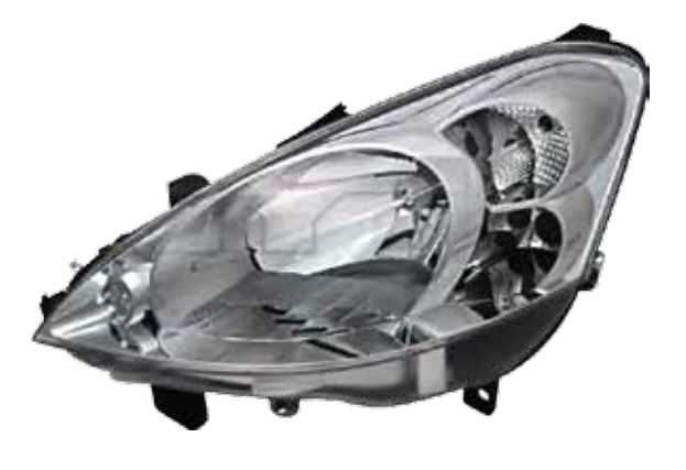 Фарове Фар за Партнер / Берлинго  Partner/Berlingo 2008-12 с мотор