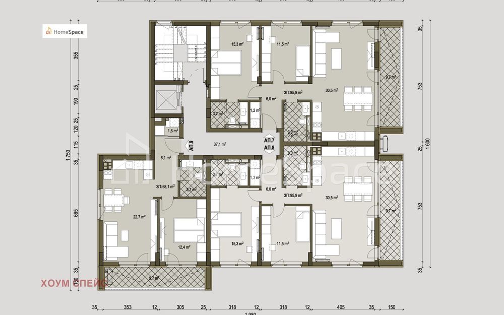 2-стаен в София-с.Бистрица площ 82 цена 185500
