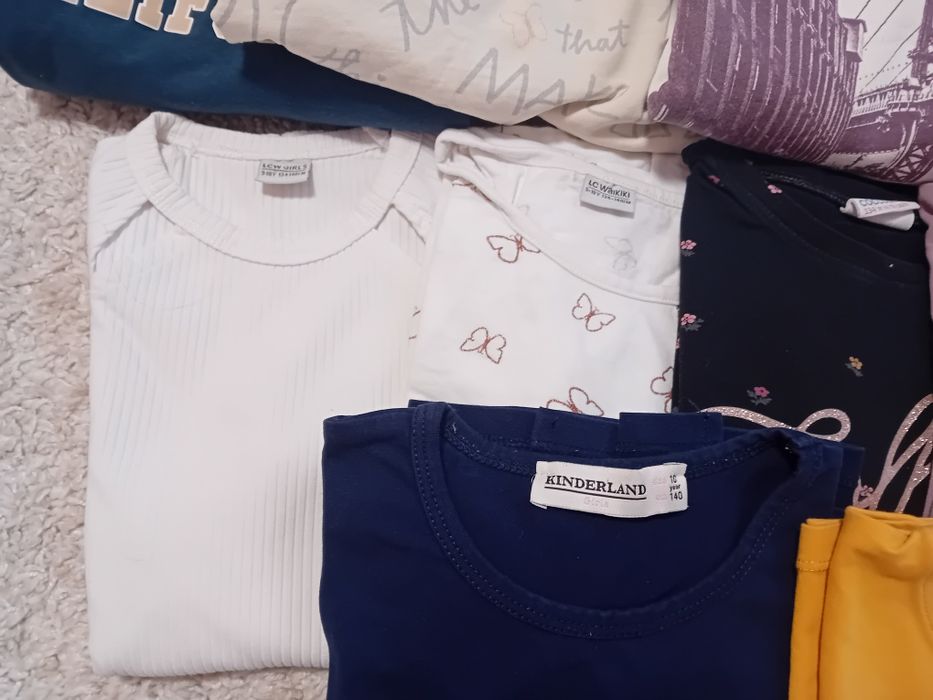 Блузи с дълъг ръкав 134-140 см