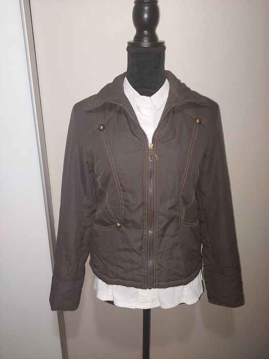 Jachetă military ușoară maro