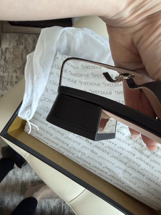 Туфли кожаные Basconi черные 37 размер