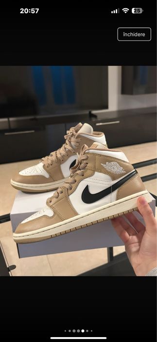 Nike Jordan 1 Mid Desert 38