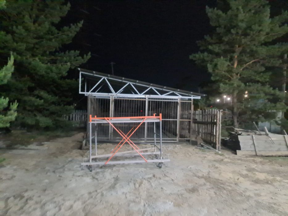 Заборы.Навесы.Кровля.Стяжка.