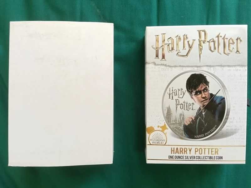 Колекционерска сребърна монета Harry Potter Wizarding World 1 Oz Silver 2020 (Fiji)