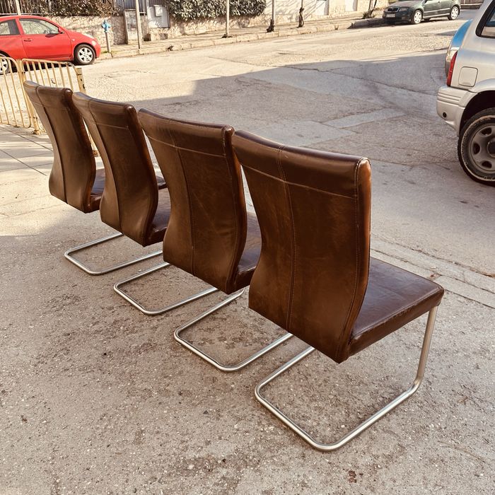 Дизайнерски трапезни столове-късен Baihaus