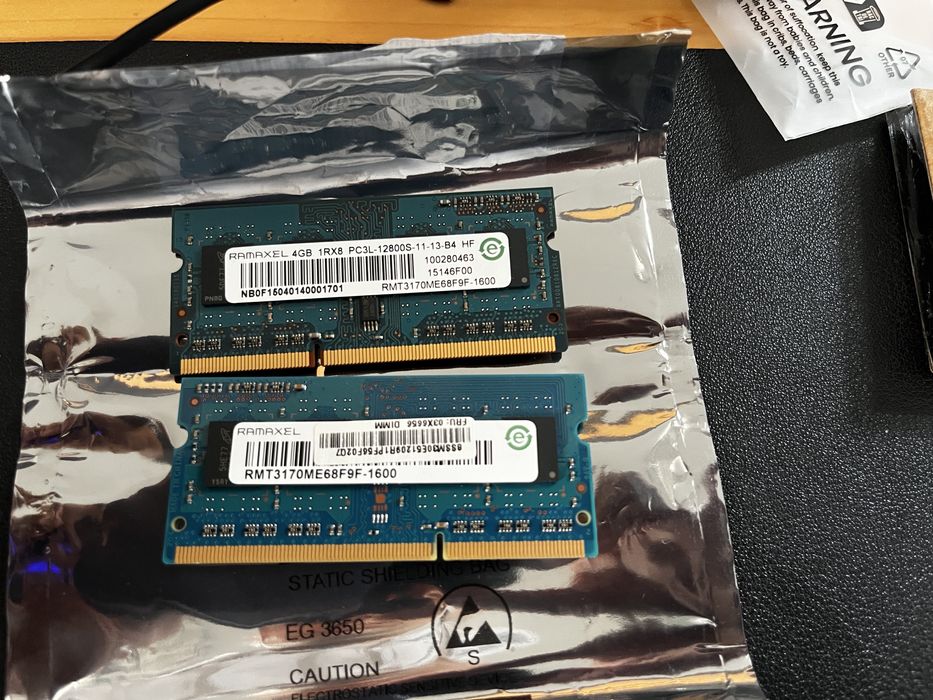 Memorii laptop DDR3 2x4Gb