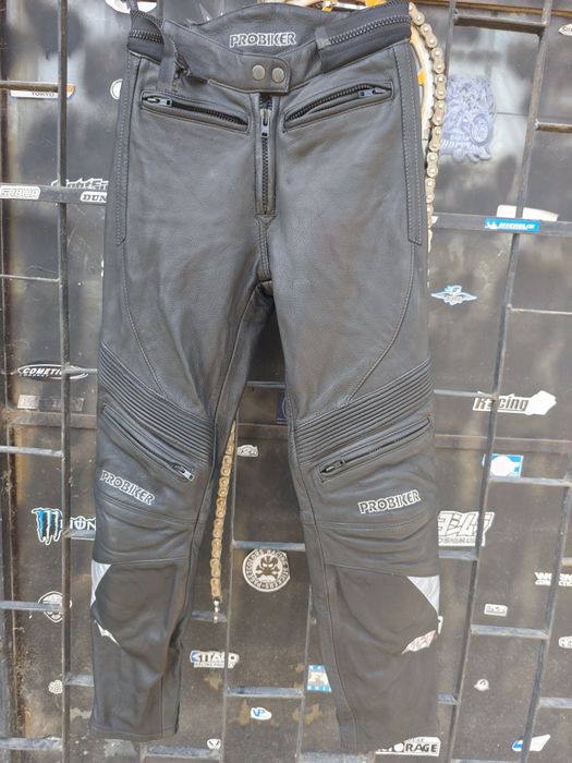 Дамски кожен мото панталон Probiker, 34
