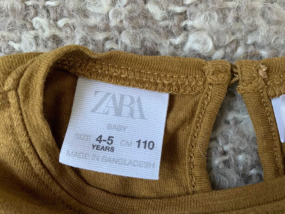 Сет от блузки с дълъг ръкав за момиче ZARA - 104/110 cm