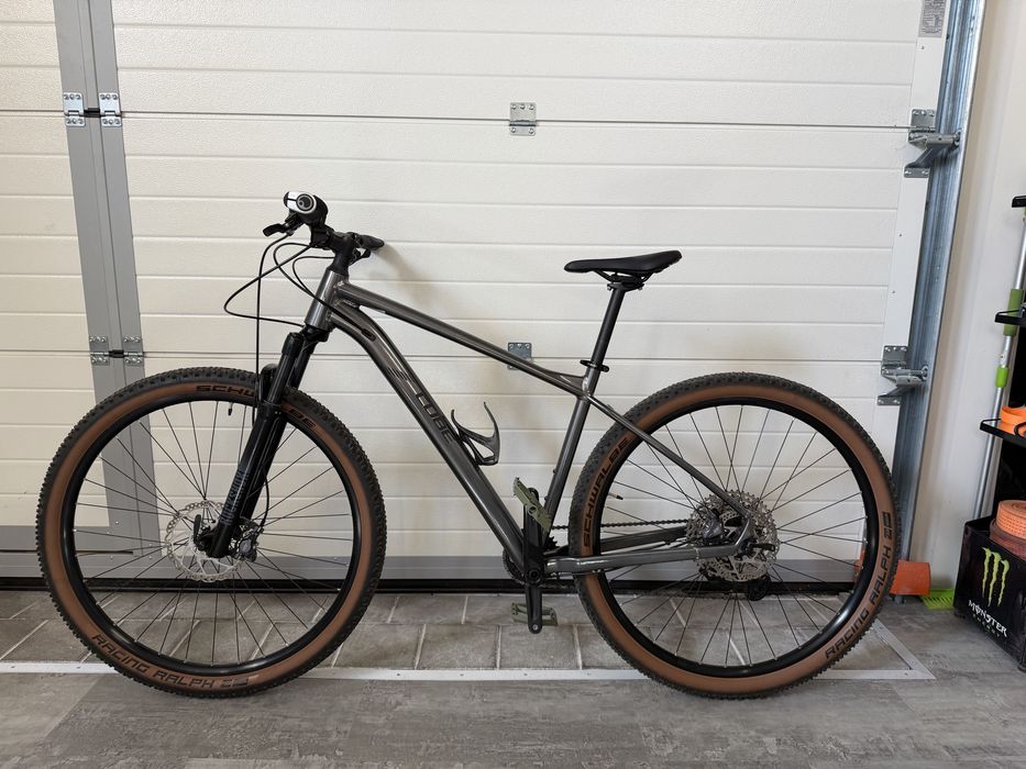 Велосипед 29 CUBE  - Reaction SLX SLATEBLK BLK