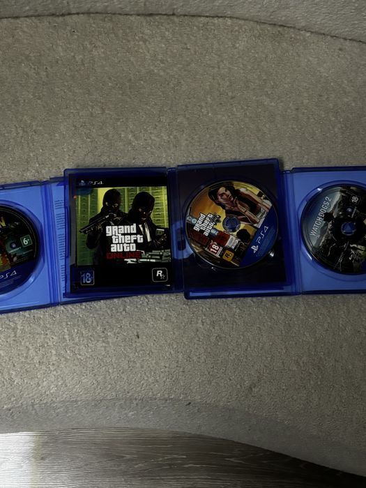 Диски на PlayStation4