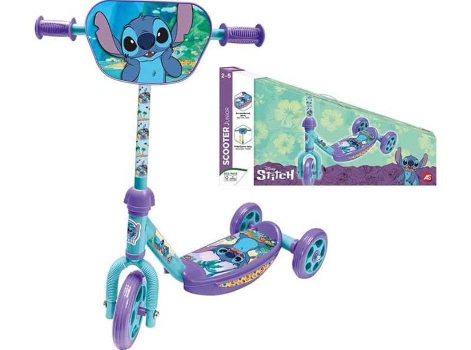 Тротинетка AS Hasbro 3 колела Стич Disney Stitch