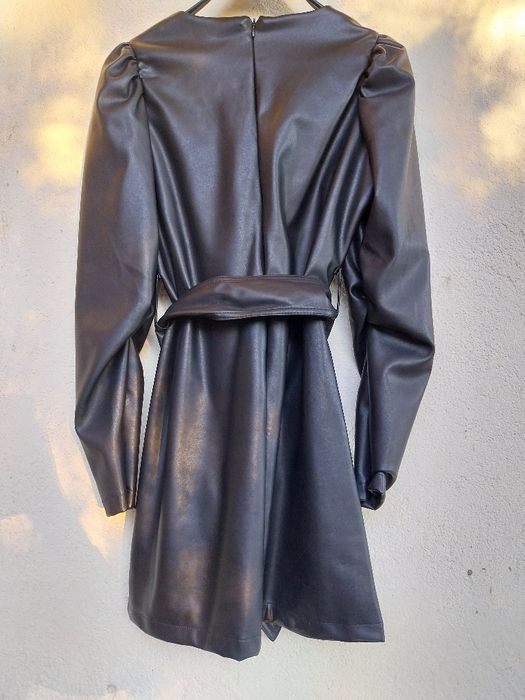 Дамска кожена рокля