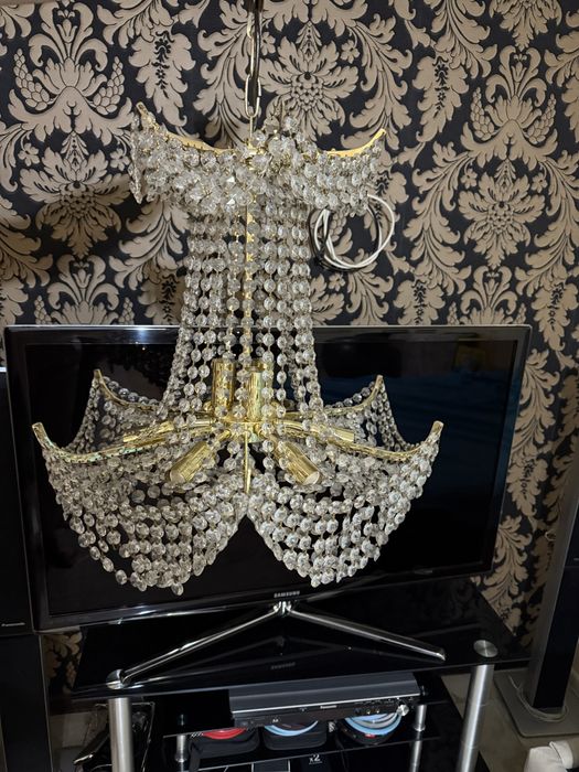 Люстра хрустальная