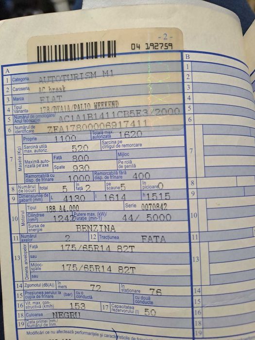 Masini pentru dezmembrat Peugeout,Fiat si Opel