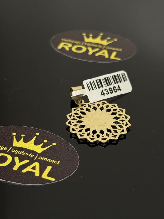 Bijuteria ROYAL : Pandantiv AUR 14K / 2.06 GR