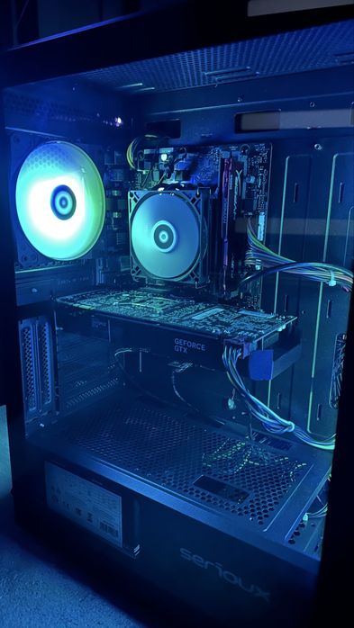 Unitate calculator gaming 1080p i3 9100 ,16 gb ,gtx 1070 8 gb, 256 M.2