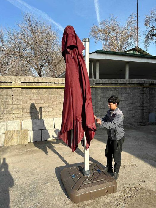 Готовые импортные зонты и Зонты на заказ SIESTA 3Х3 / 3,5Х3,5