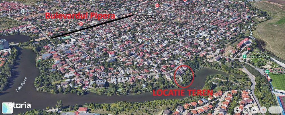 Teren cu deschidere la LAC in Pipera | Dezvoltare imobiliara |