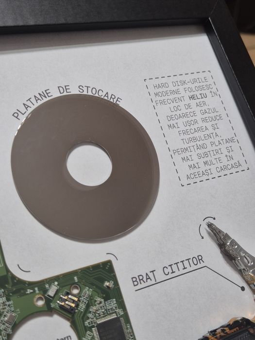 Tablou modern Teardown Art - Hard disk