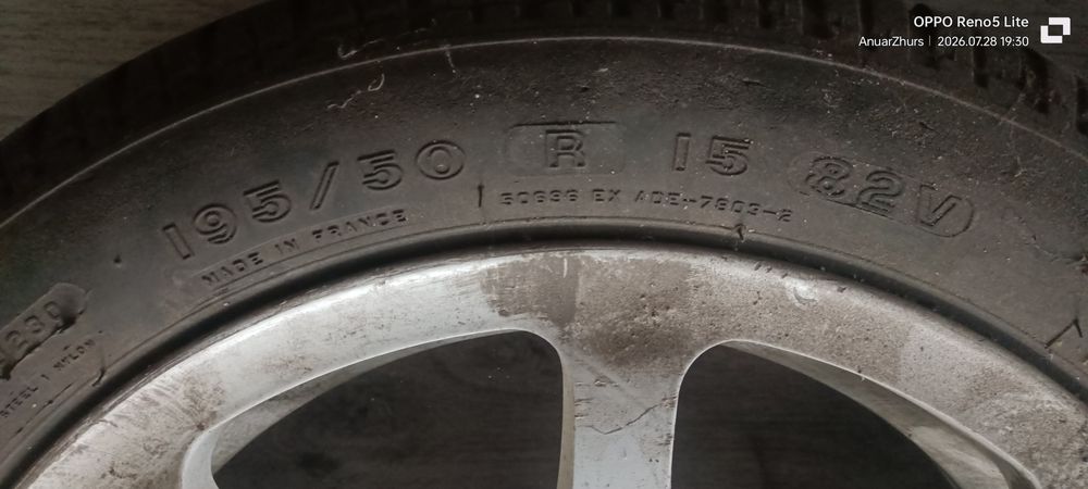 Продам колесы на 15