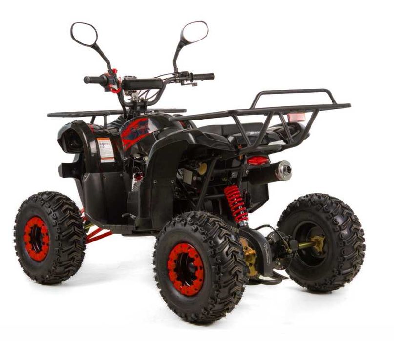 Atv copii XTR 006 Phyton, roti 7 inch, 125cc, 4 timpi, 1+1,negru/rosu