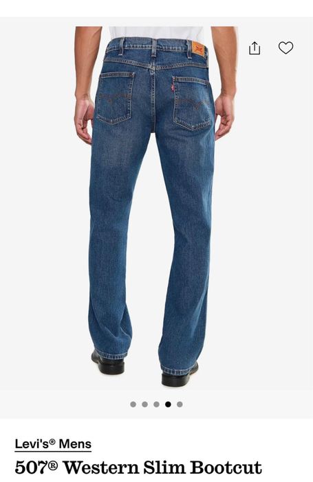 Джинсы Levis 507 оригинал из США