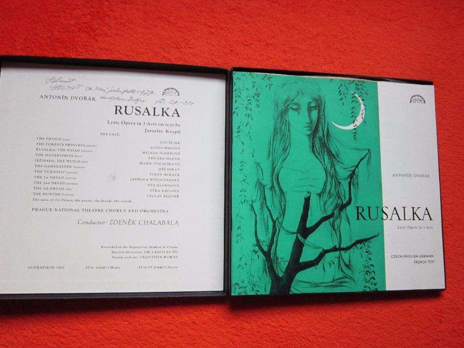 cadou deosebit rar Dvorak Antonín  ‎Rusalka  Cehoslovacia 1963