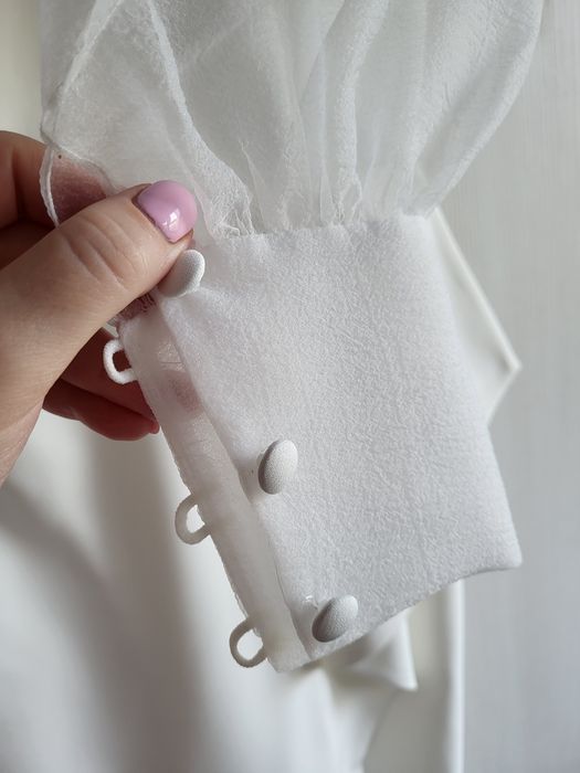 Rochie albă pentru cununia civilă mărime XS-S