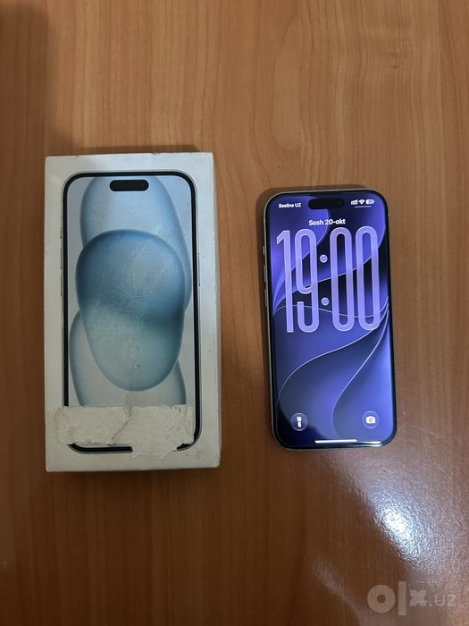 Iphone 15 blue 85%