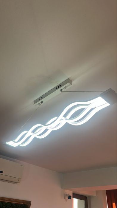 Lustra led 4 tipuri de lumina