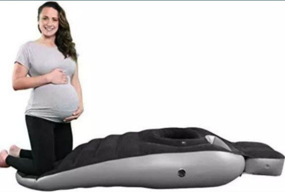 Надувной матрац-подушка для беременных