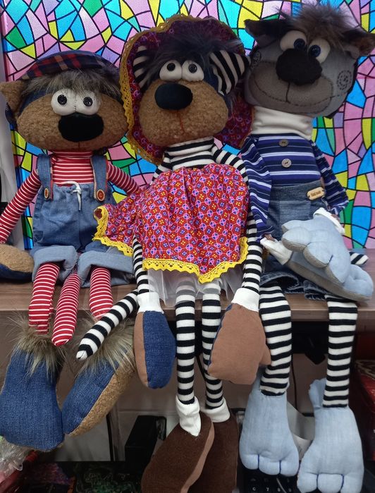 Оригинальные игрушки обнимашки