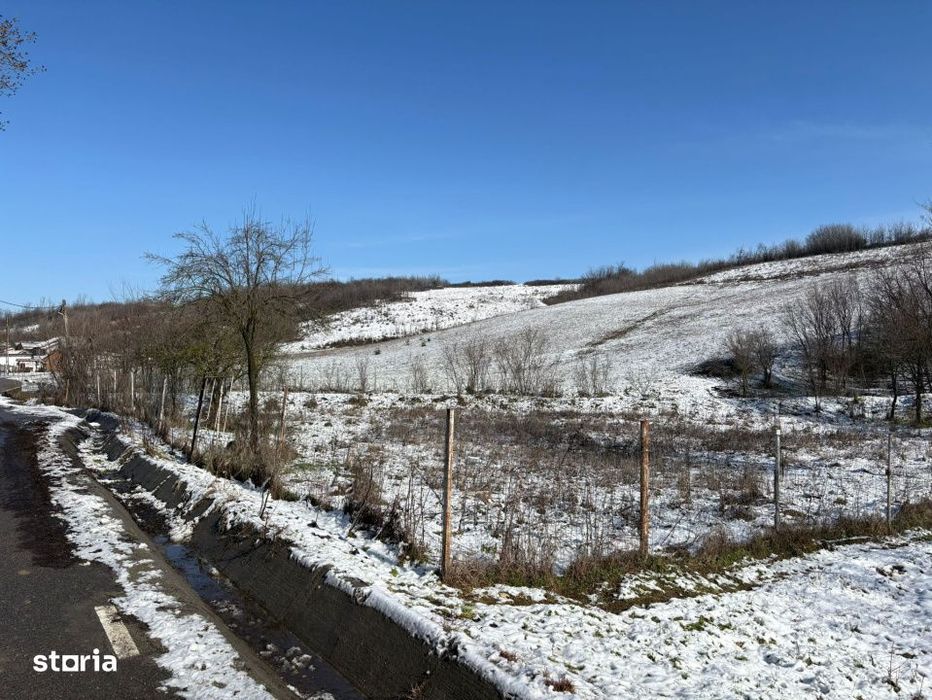 Teren intravilan 1.000 mp imprejmuit – Luncsoru, comuna Ghercesti